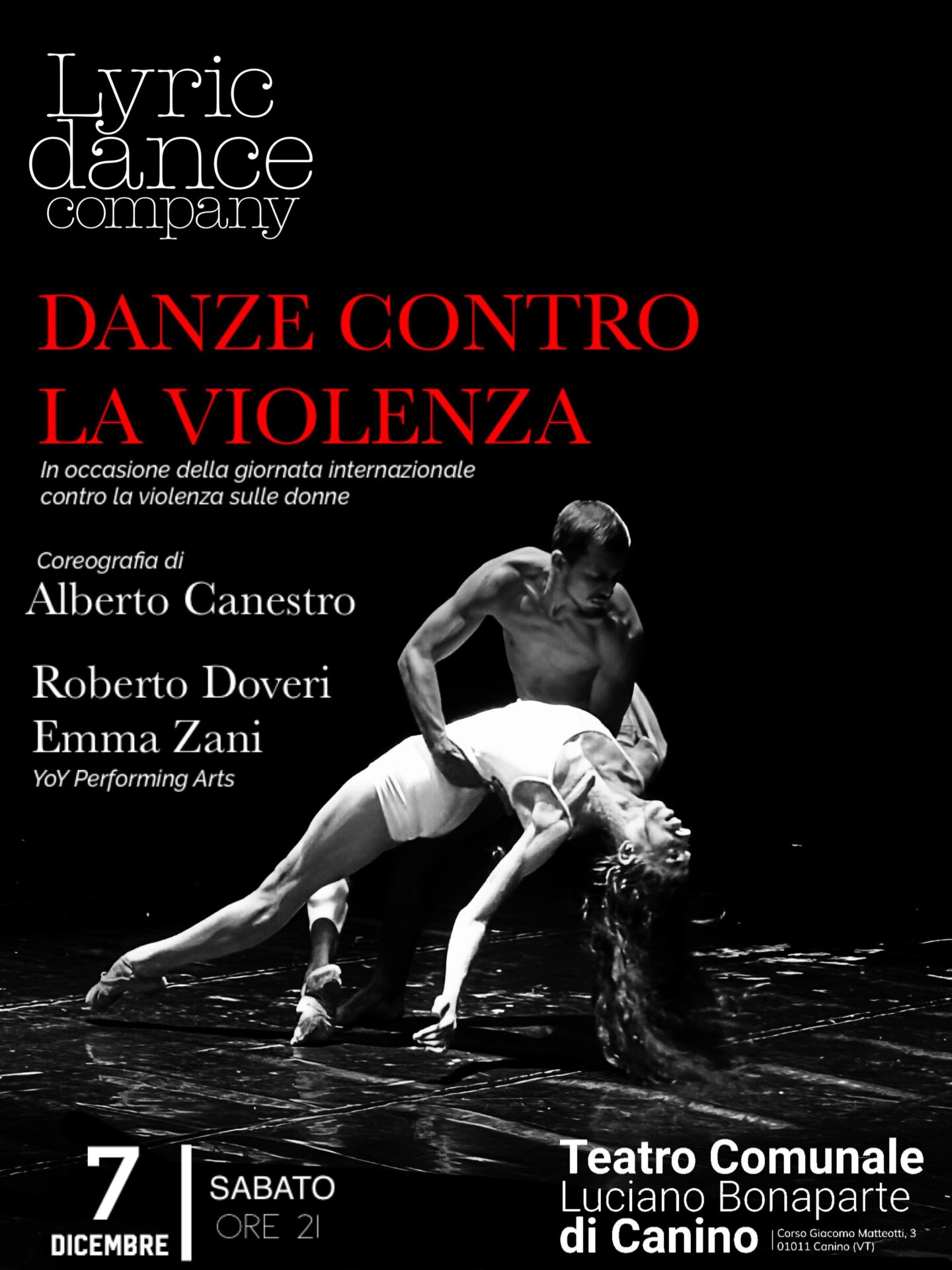 Danze contro la violenza - Lyric Dance Company